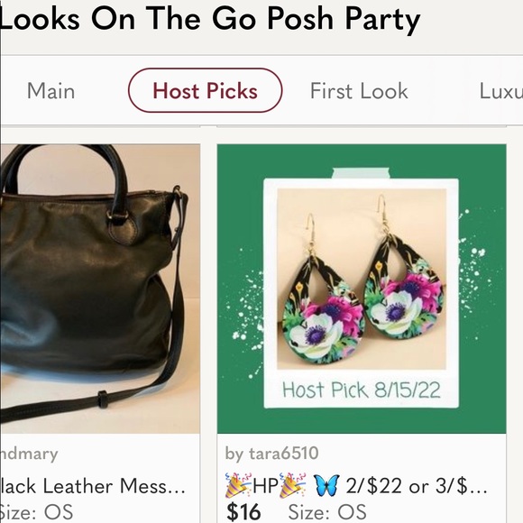 ๐HP๐ ๐ฆ 3/$24 Colorful teardrop floral earrings / NWOT - Picture 6 of 6